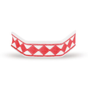 U-Clips weiss-rot