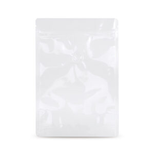 Standbodenbeutel weiß mit Aromaschutzventil